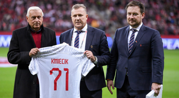 Kazimierz Kmiecik in the Outstanding National Team Players Member Club