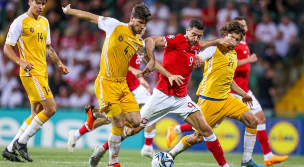 Poland national football team drama. Poland loses to Moldova
