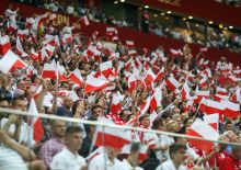 Mecz Polska – Albania na PGE Narodowym w Warszawie