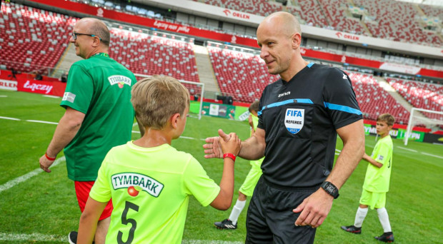 Szymon Marciniak: Puchar Tymbark to dla dzieci prawdziwe, piłkarskie emocje