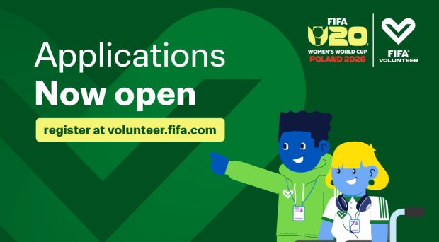 Rozpoczęcie naboru wolontariuszy na mistrzostwa FIFA U-20 Women’s World Cup Poland 2026