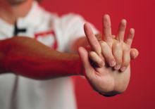Robert Lewandowski i reprezentanci Polski: Trenuję – Ratuję
