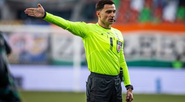 Marcin Kochanek sędzią meczu GKS Katowice – Wieczysta Kraków