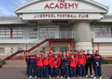 U-15s  VISITED  LIVERPOOL FC ACADEMY