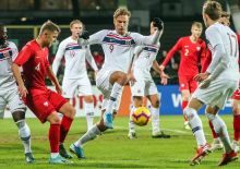 U-20: The white-and-reds tied with Norway. Kurminowski's last-minute goal