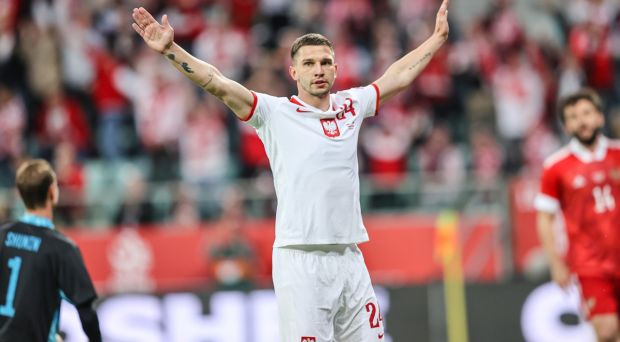 Debiutancki gol Świerczoka i remis z Rosją we Wrocławiu